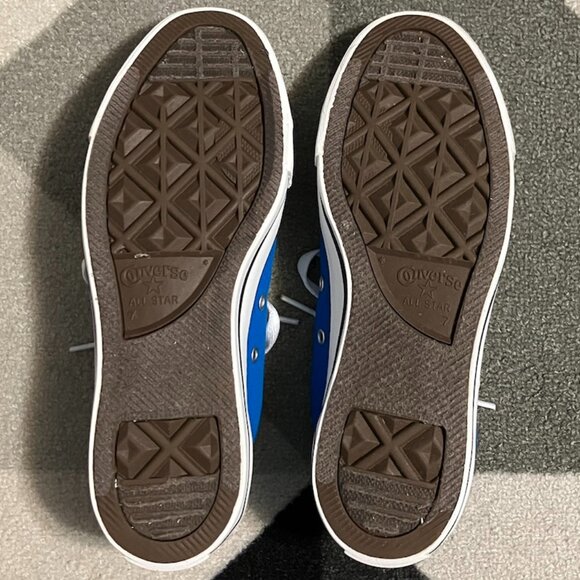 Converse All Star Chuck Taylor Electric Blue Sneakers Size: Men's 7/Women's 9 - Picture 9 of 10
